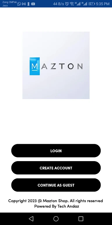 Mazton Shop Screenshot 1