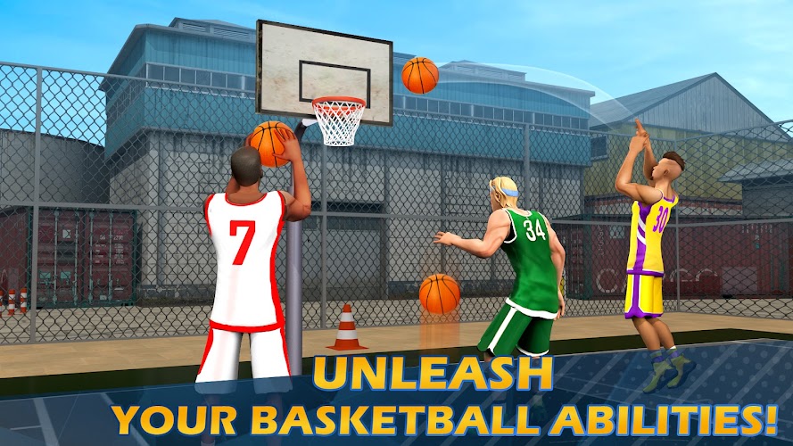 Dunk Smash: Basketball Games Screenshot 1