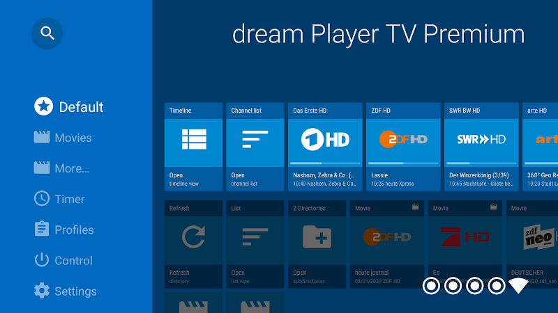 dream Player TV for TVheadend Screenshot 10