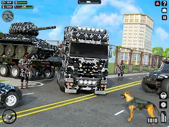 Army Vehicle Cargo Truck Games Screenshot 15