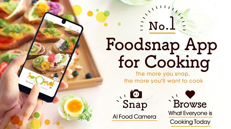 Snapdish Food Camera & Recipes Screenshot 1