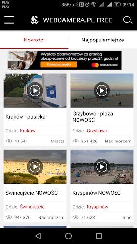 WebCamera.pl - live streaming Screenshot 8