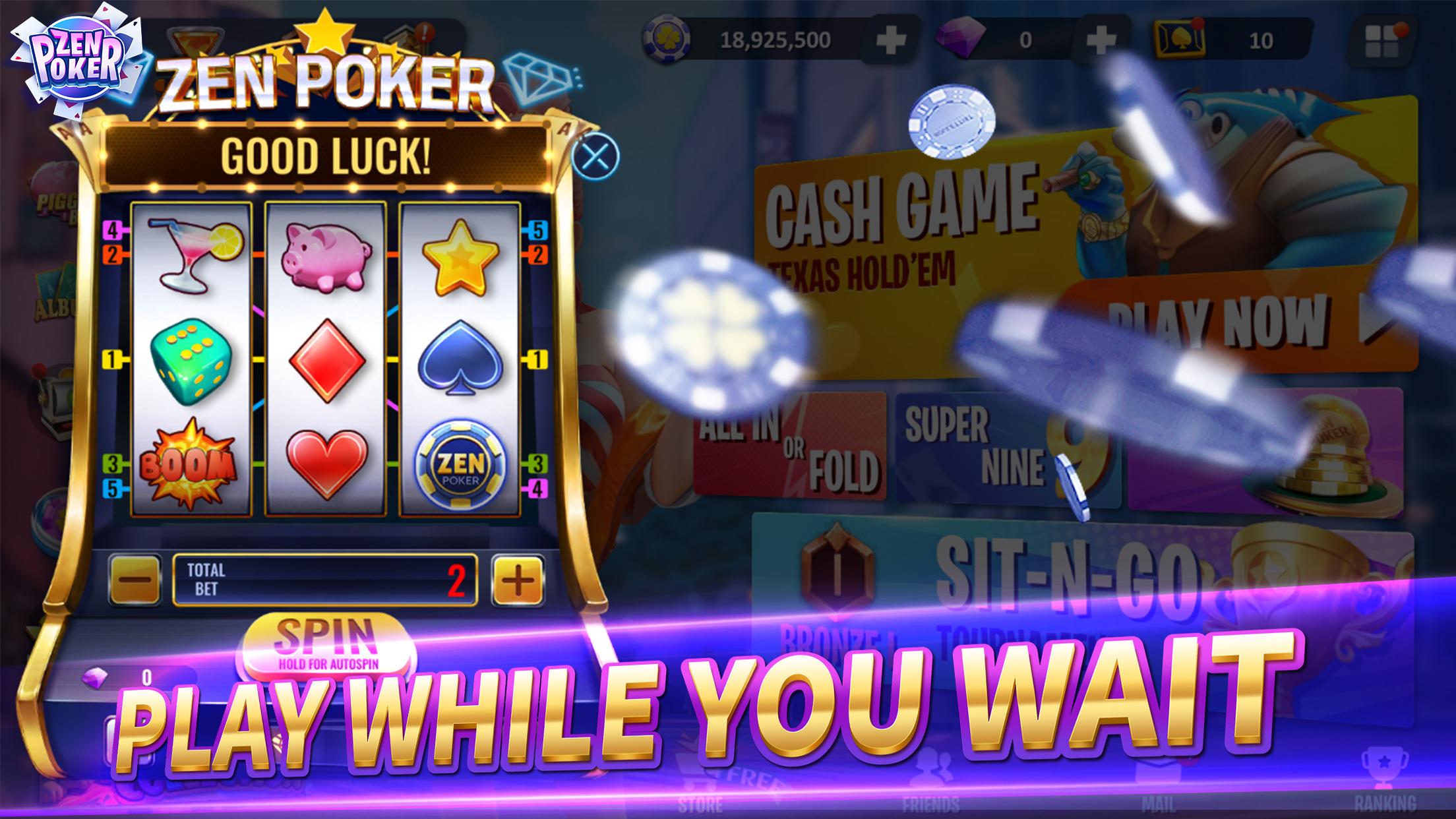 Zen Poker：Texas Holdem Poker Screenshot 8