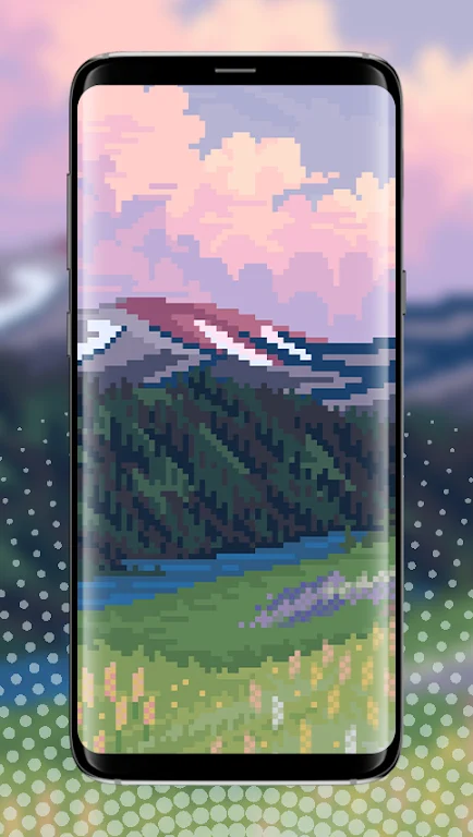 Pixelwave Pixel Art Wallpapers Screenshot 2