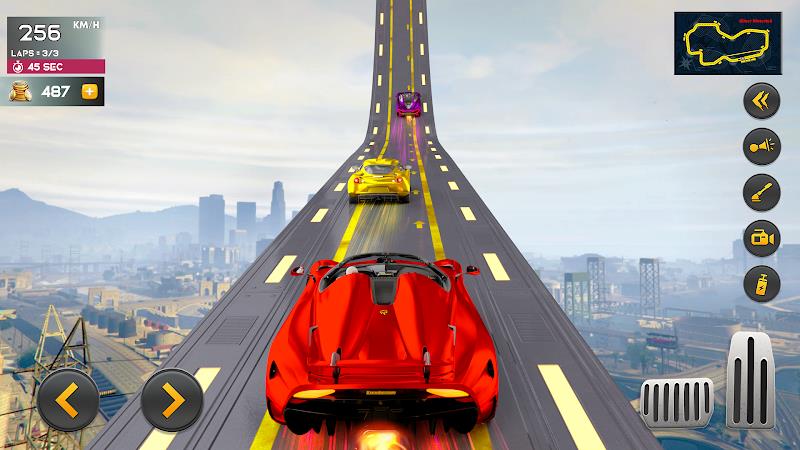 Mega Ramp Car Jumping 3d Screenshot 1