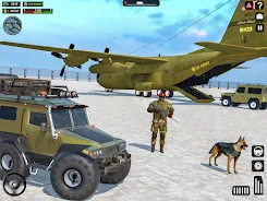 Army Vehicle Cargo Truck Games Screenshot 12