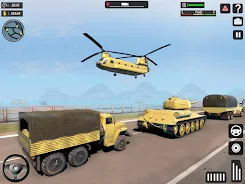 Army Vehicle Cargo Truck Games Screenshot 9