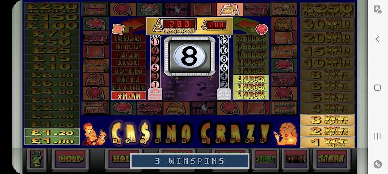 CASINOCRAZY Club Fruit Machine Screenshot 4