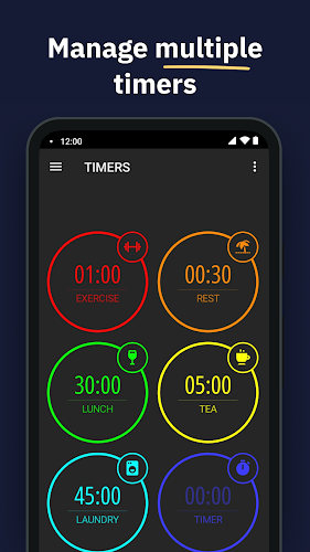 MultiTimer: Multiple timers Screenshot 1