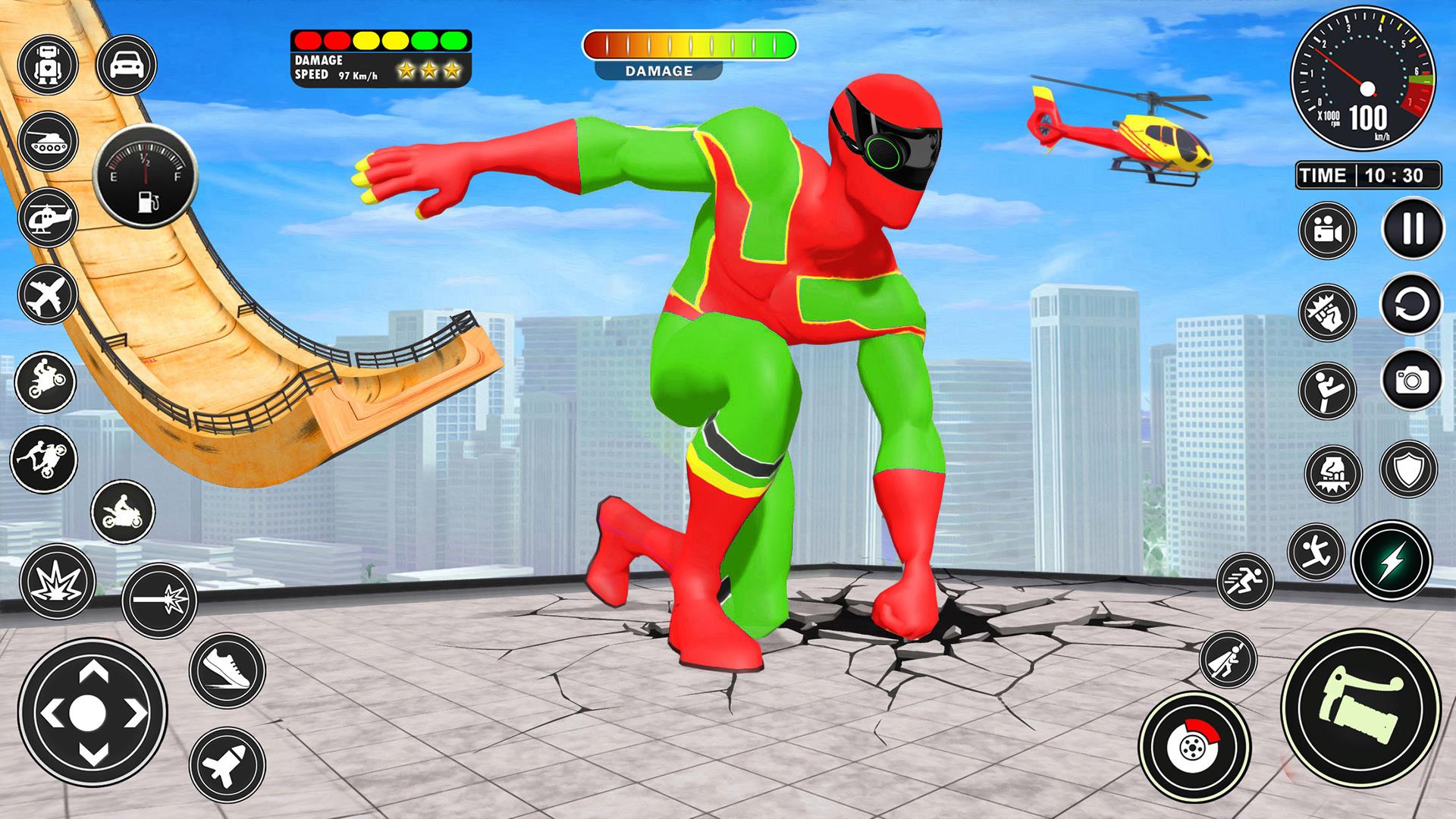 Rope Superhero Games Rope Hero Screenshot 16