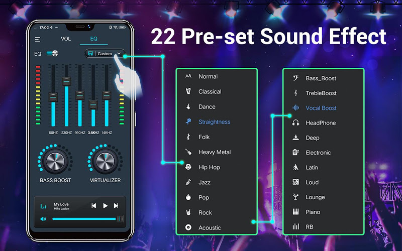 Equalizer & Bass Booster,Music Screenshot 12