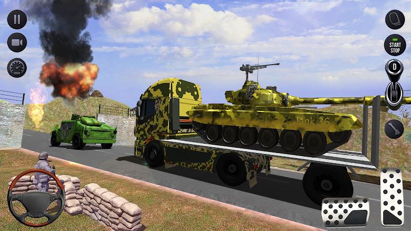 Army Delivery Truck Games 3D Screenshot 7