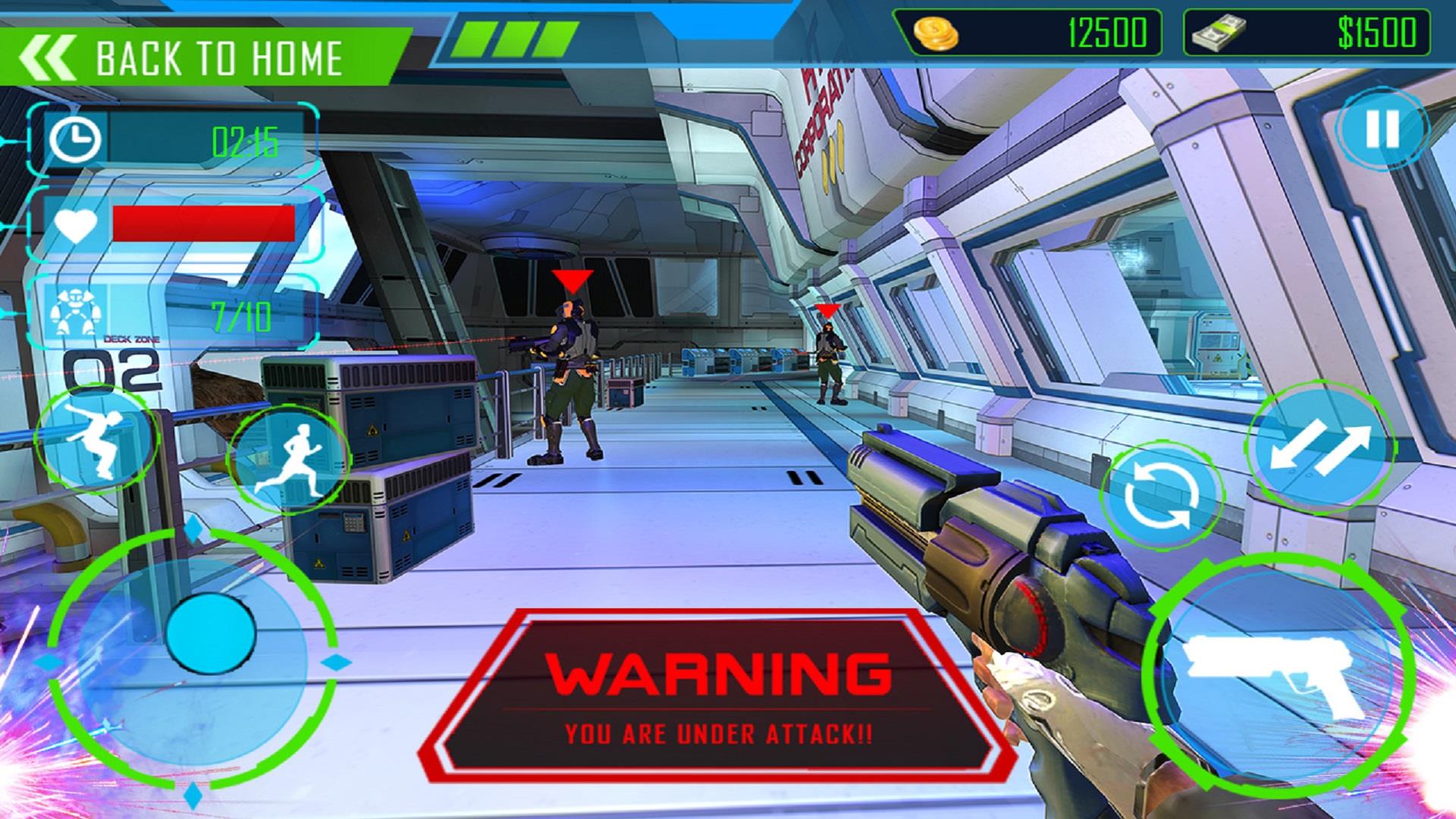 Robot Gun Shooting Games War Screenshot 9