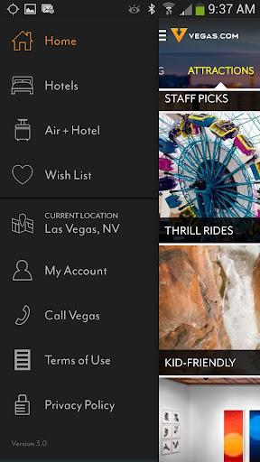 Vegas.com Screenshot 1