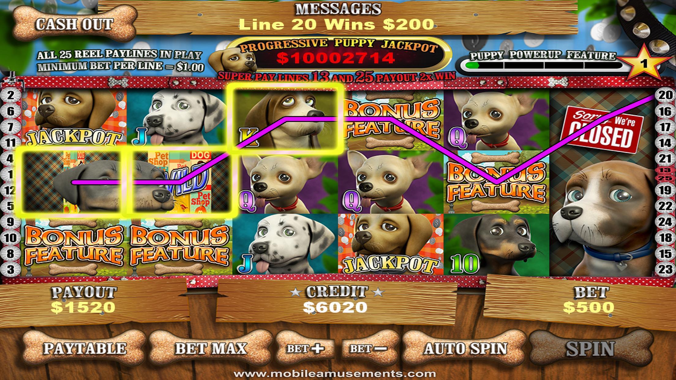 Pet Store Puppies Slots Screenshot 6