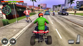 ATV Bike Games Taxi Simulator Screenshot 9