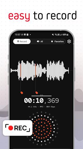Voice Recorder Pro - VoiceX Screenshot 1