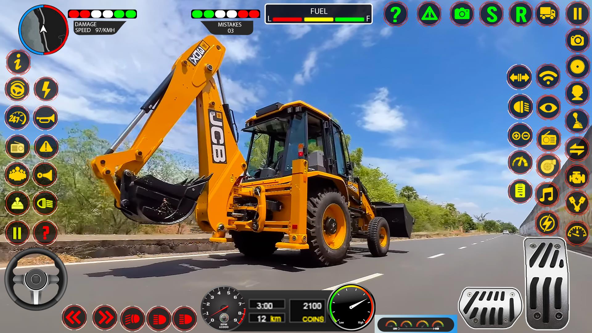 JCB Construction Excavator Sim Screenshot 8