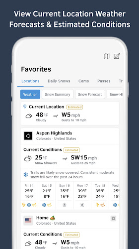 OpenSnow: Forecast Anywhere Screenshot 5