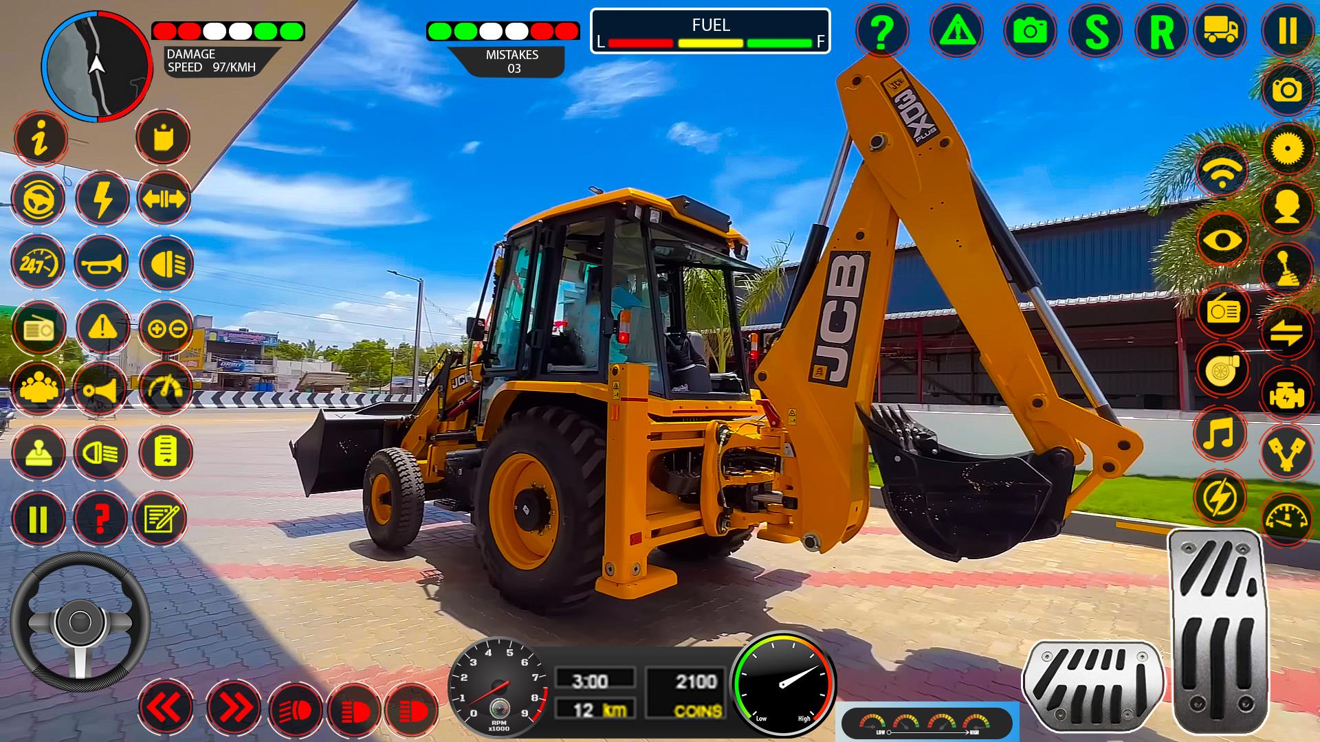 JCB Construction Excavator Sim Screenshot 2