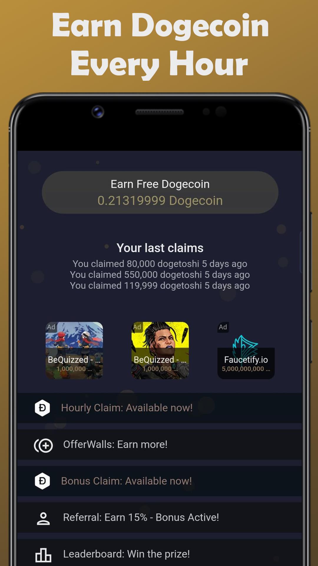 Earn Dogecoin Screenshot 6