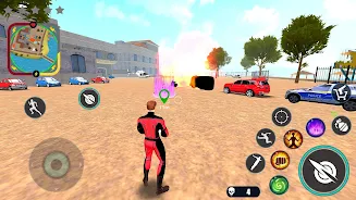 Lightning Vanguard City Battle Screenshot 10