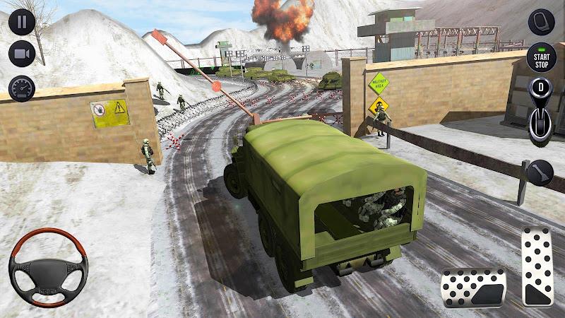 Army Delivery Truck Games 3D Screenshot 12