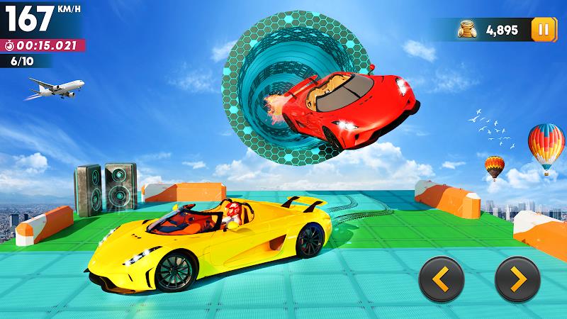 Mega Ramp Car Jumping 3d Screenshot 4