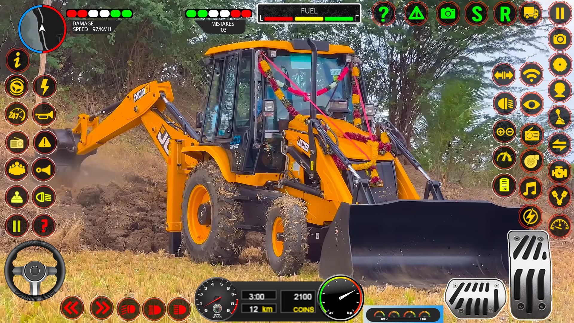 JCB Construction Excavator Sim Screenshot 5