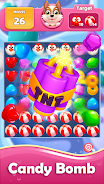 Candy Sweet Dog Puzzle Match 3 Screenshot 5