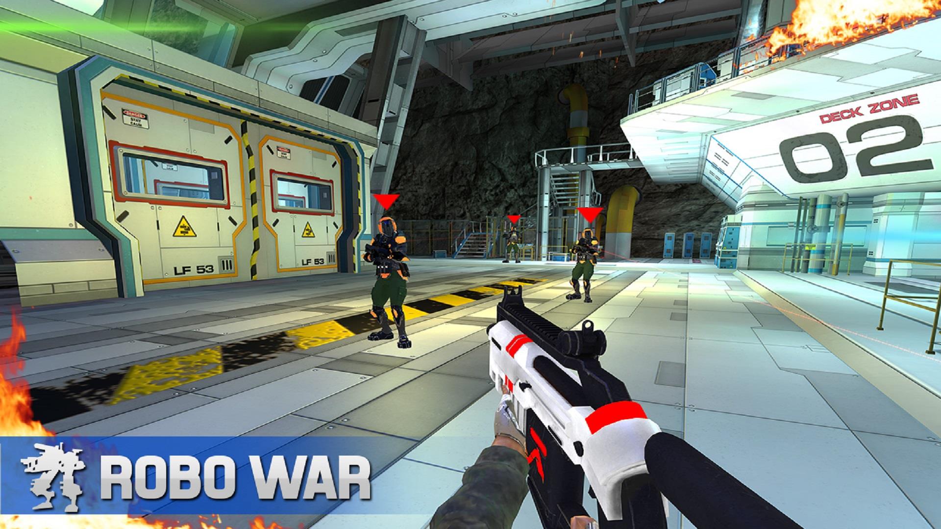 Robot Gun Shooting Games War Screenshot 6