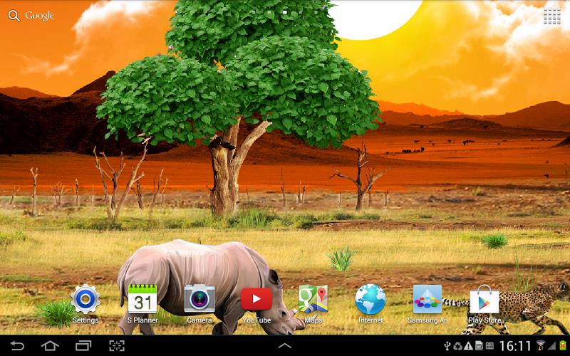 Safari Live Wallpaper Screenshot 8