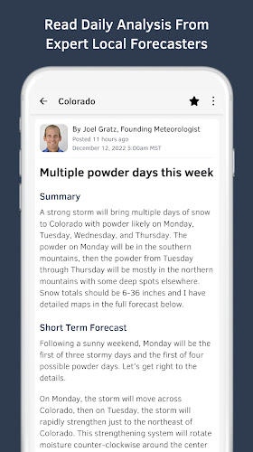 OpenSnow: Forecast Anywhere Screenshot 3