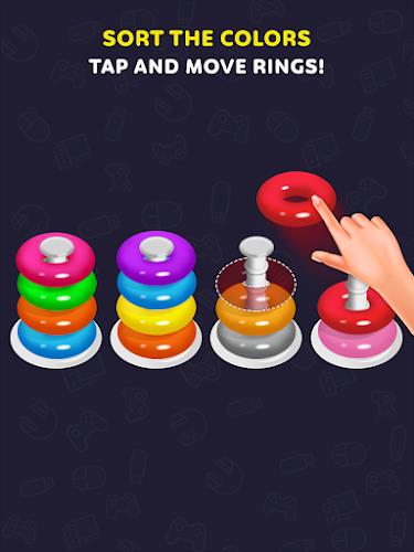 Color Hoop Stack Puzzle - Sort Screenshot 5