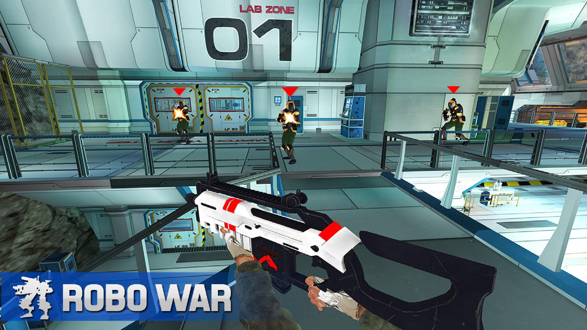 Robot Gun Shooting Games War Screenshot 7