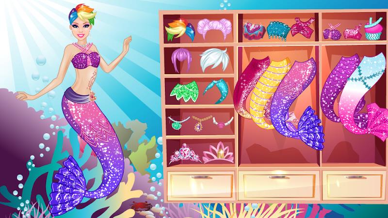 Mermaid Dress Up Game Screenshot 1