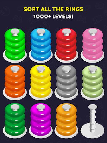 Color Hoop Stack Puzzle - Sort Screenshot 7