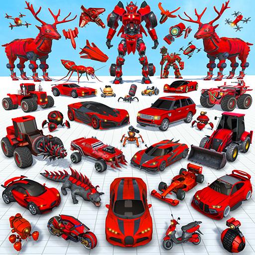 Deer Robot Car Game-Robot Game APK