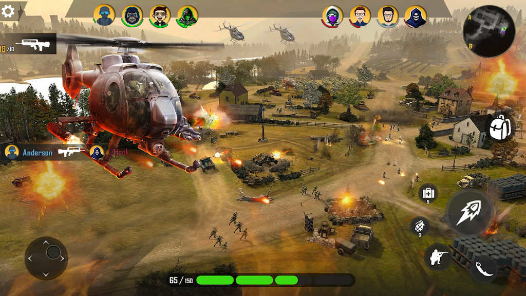Gunship Battle Chiến tranh Screenshot 2