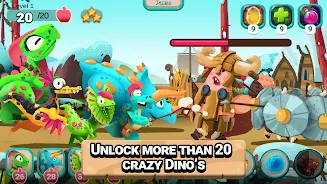 Dino Bash: Travel Through Time Screenshot 15