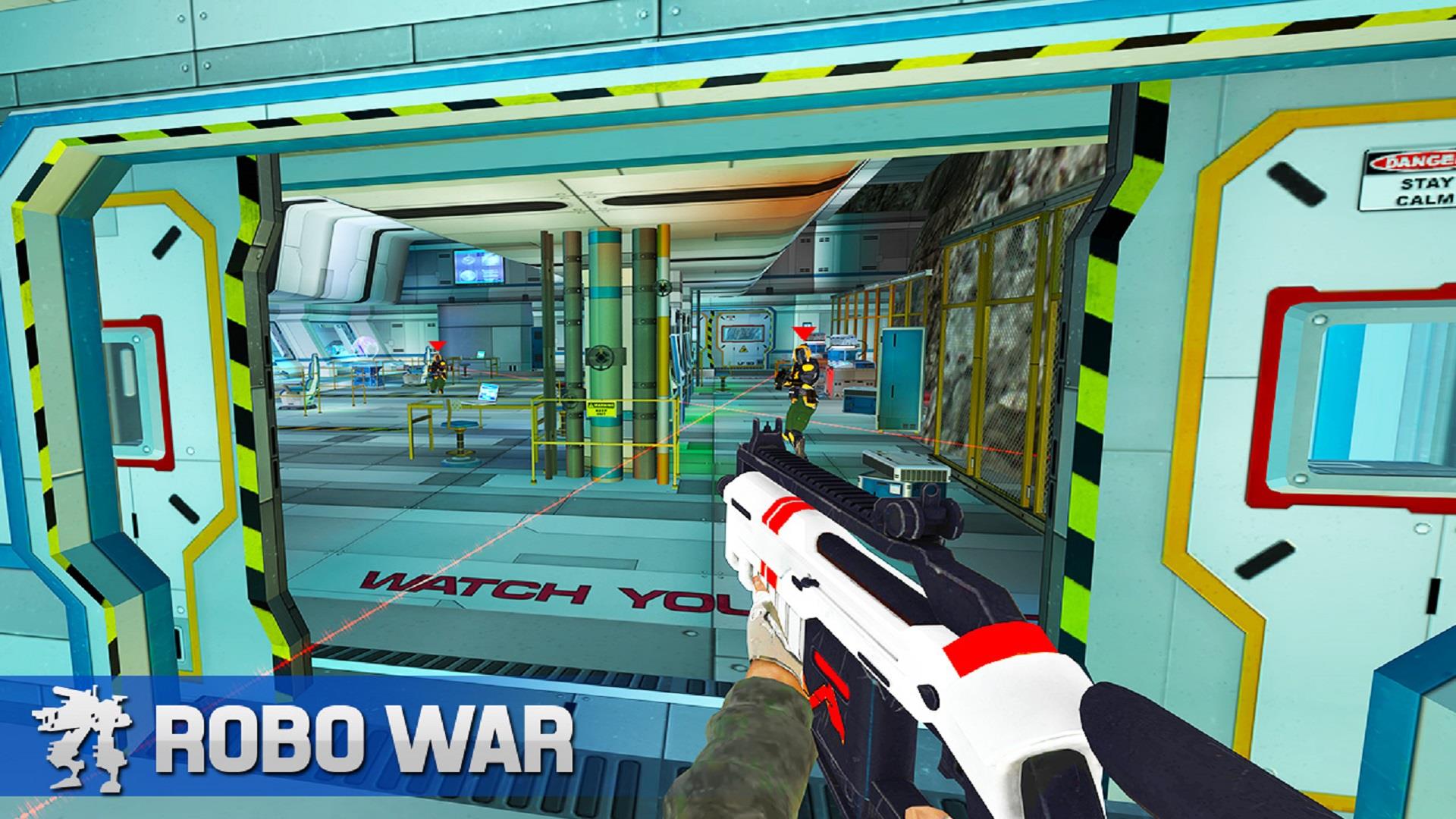 Robot Gun Shooting Games War Screenshot 8