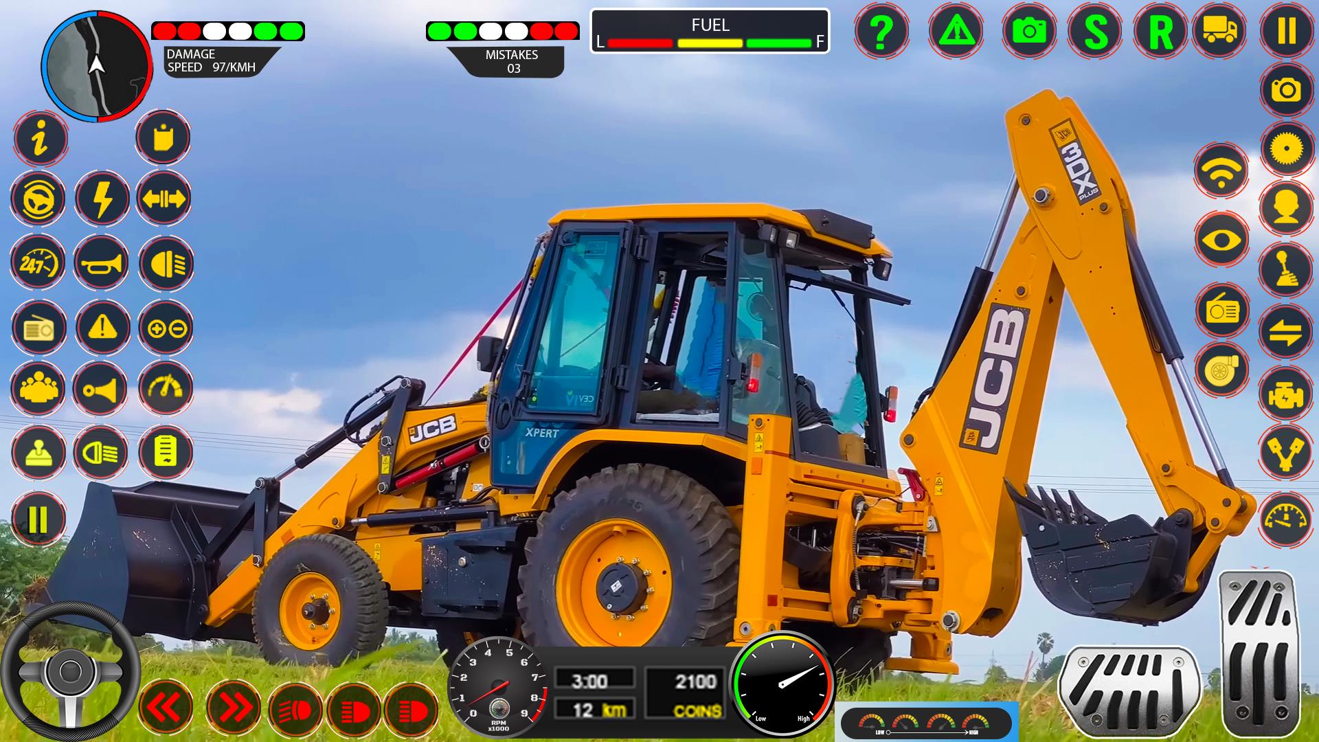 JCB Construction Excavator Sim Screenshot 6