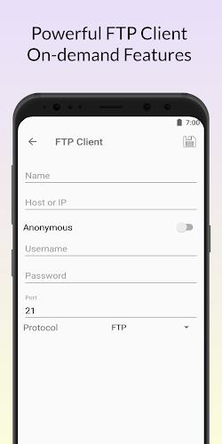 FTP Tool - FTP Server & Client Screenshot 2