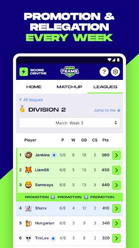 Fantasy Teamz Screenshot 3