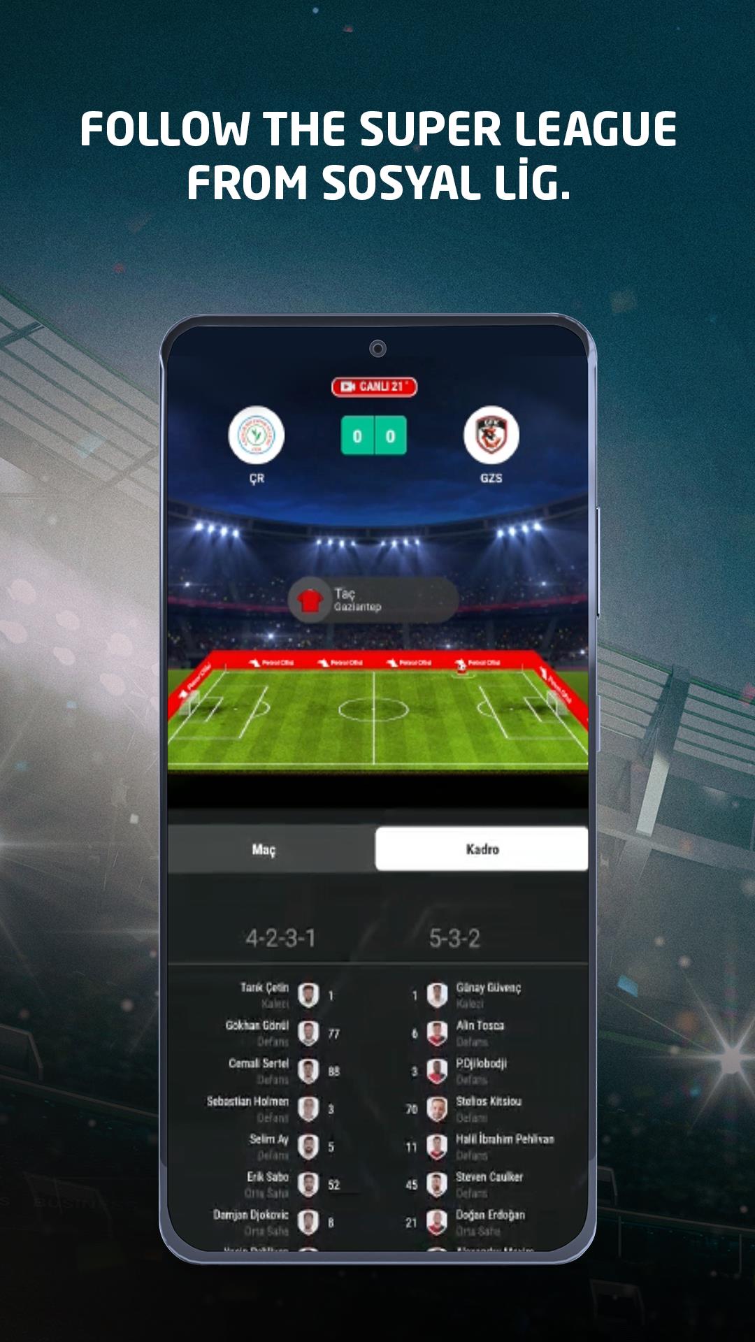 Sosyal Lig - Football Game Screenshot 4