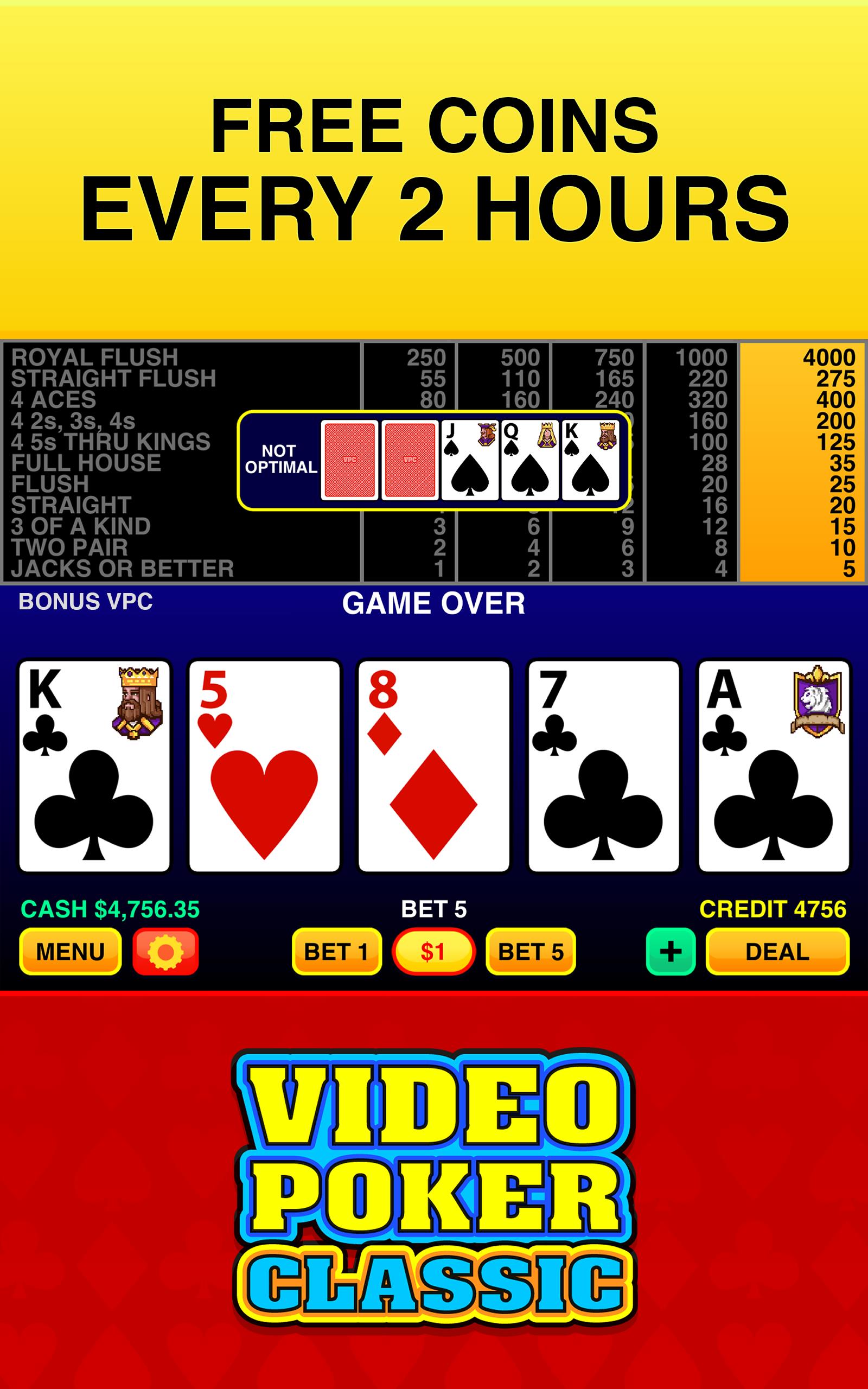 Video Poker Classic ® Screenshot 4