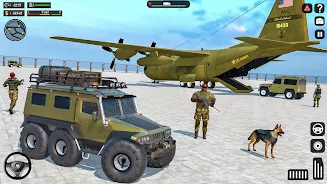 Army Vehicle Cargo Truck Games Screenshot 13