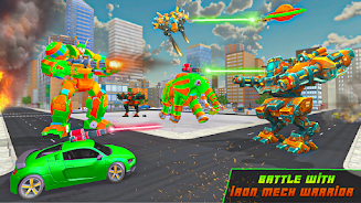 Grand Elephant Robot Jet game Screenshot 10