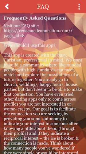 Redeemed Connection Dating Screenshot 5