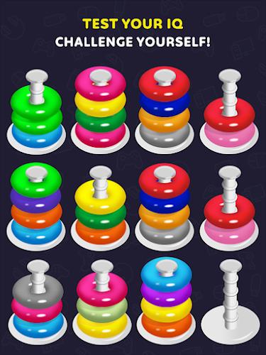 Color Hoop Stack Puzzle - Sort Screenshot 8